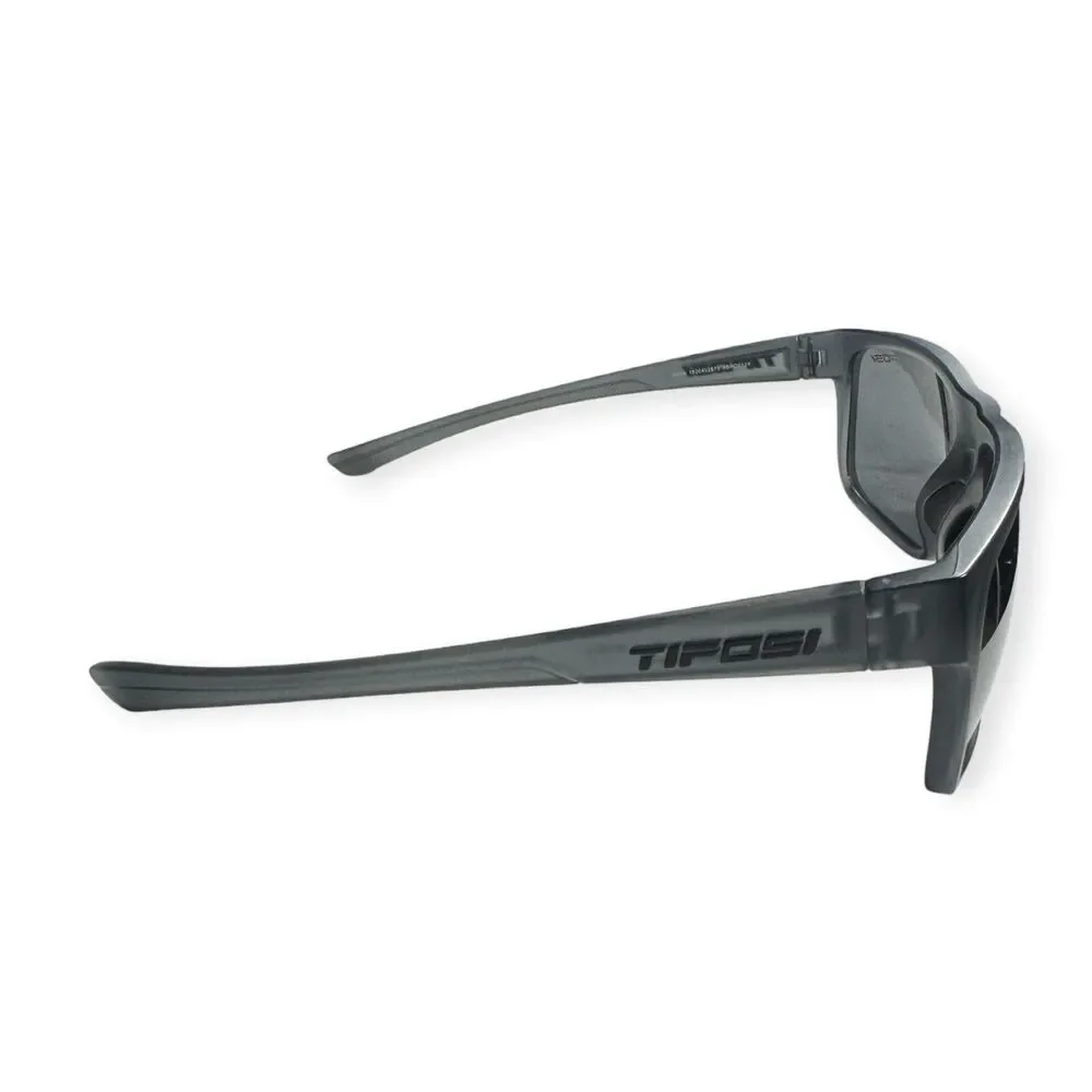 Tifosi Optics Swick Polarized Sunglasses Satin Vapor Frame Smoke Tint